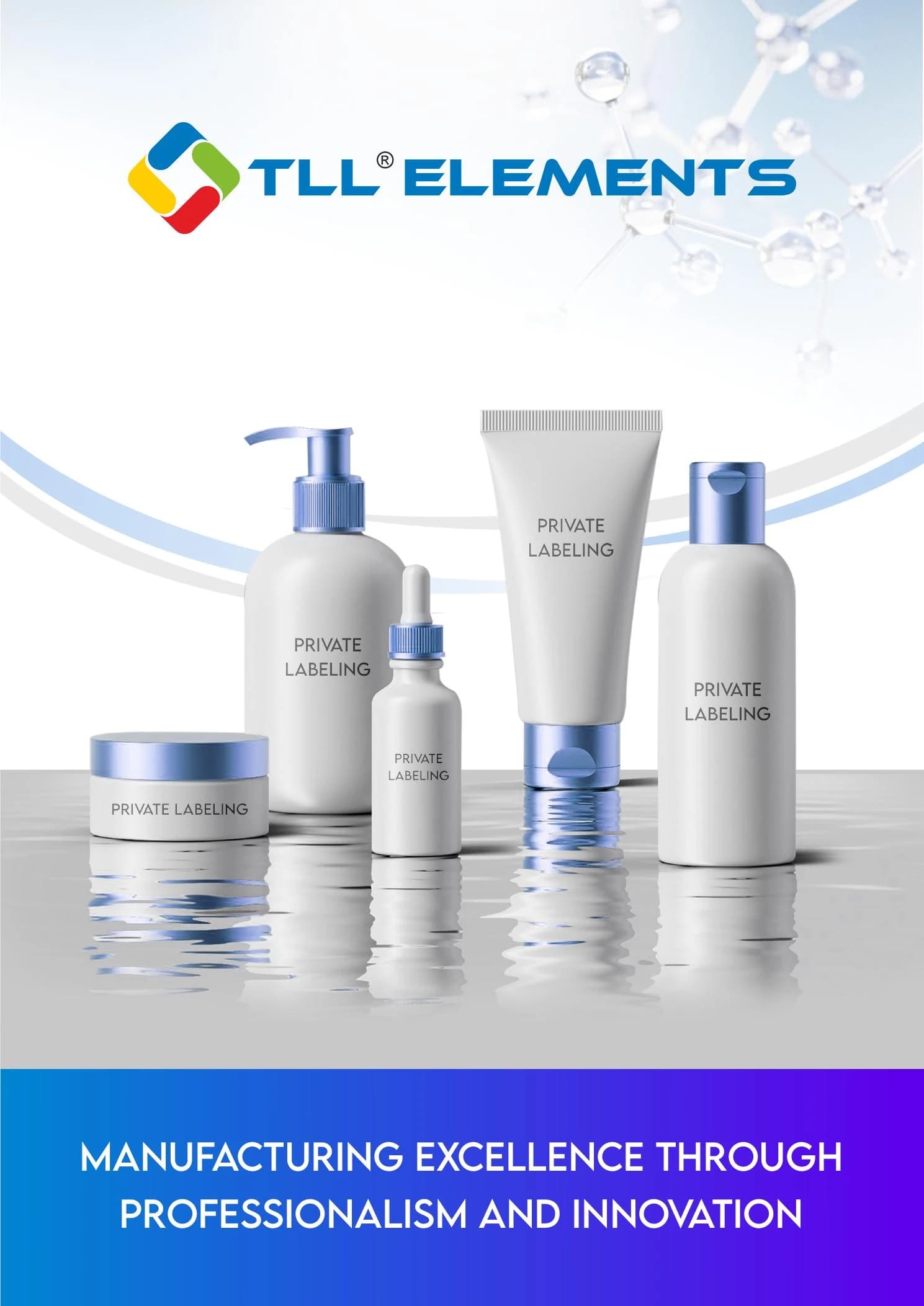 Cover of the TLL Elements Product and Manufacturing Brochure